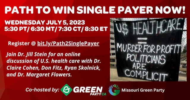 Path to Single Payer Now